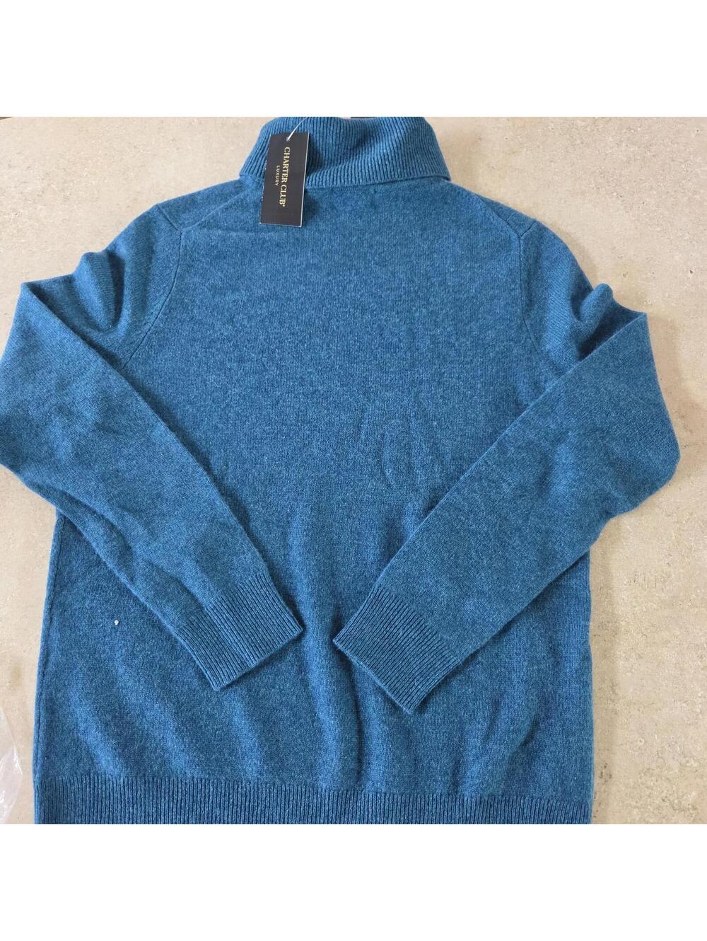 Charter Club Luxury 100% Cashmere Turtleneck Sweater PS